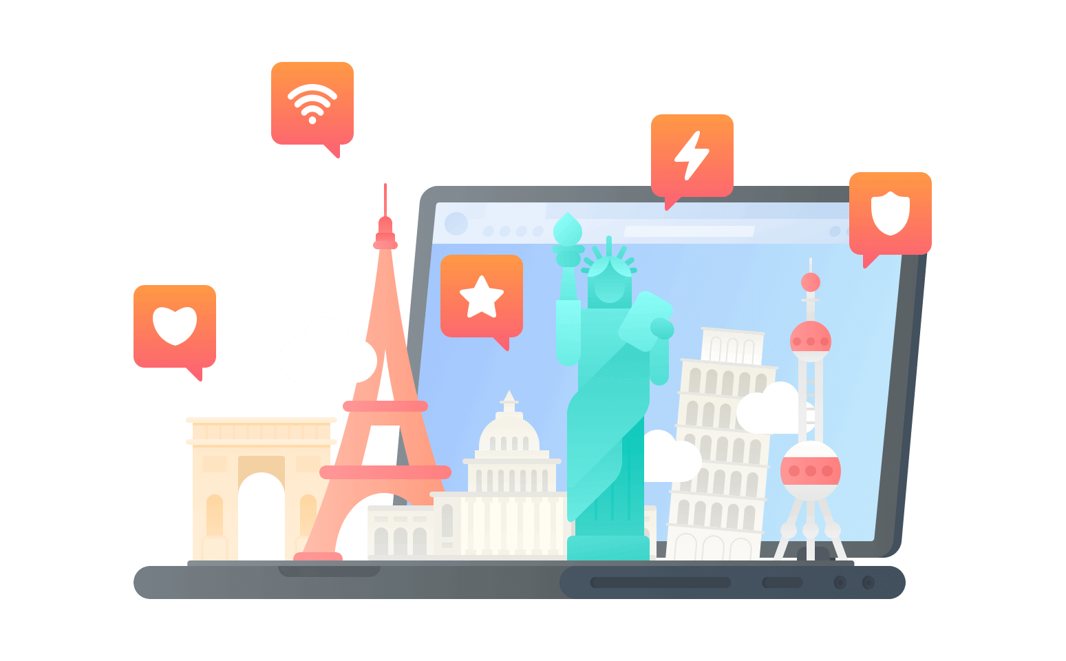 在圣马力诺连接到中国vpn - 云网吧